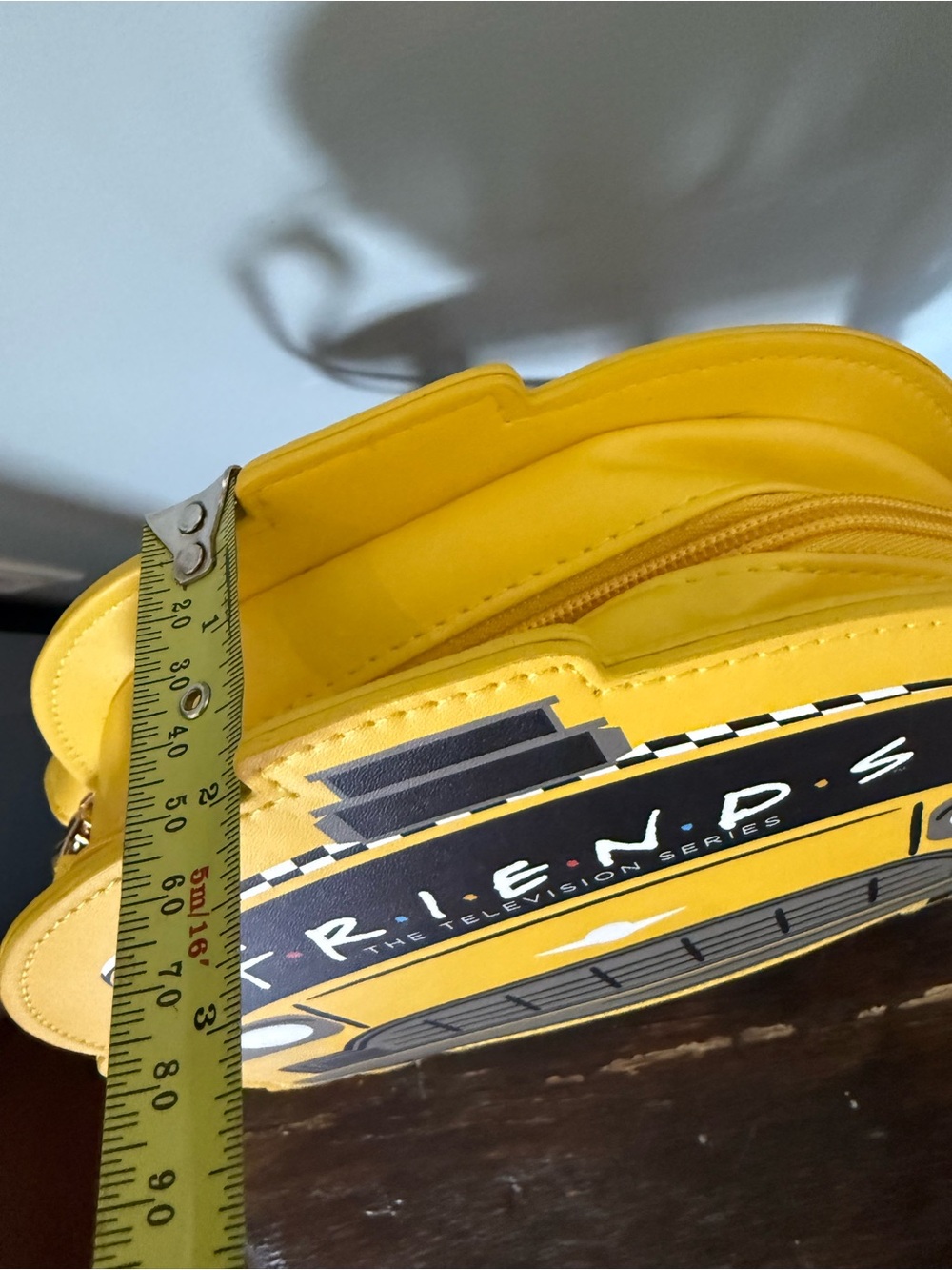FRIENDS Yellow Taxi Crossbody Bag - Picture 8 of 9
